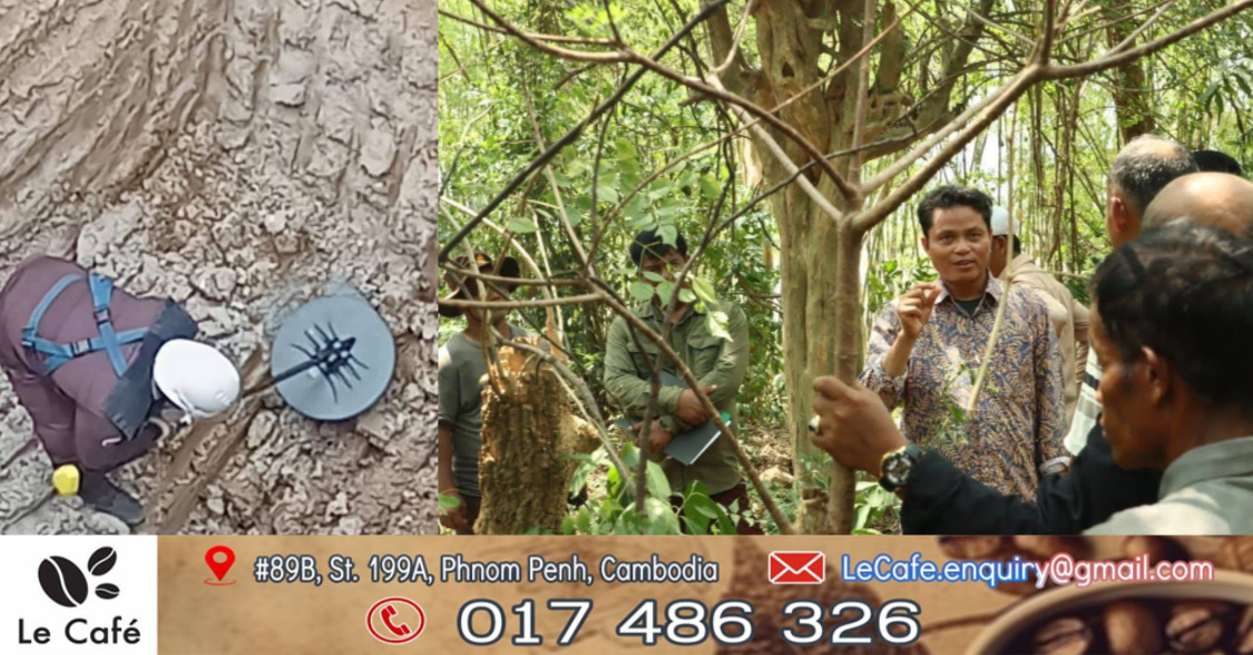 លោក ហេង រតនា អគ្គនាយកស៉ីម៉ាក់ បង្ហាញរូបភាពសកម្មភាពបោសសំអាតសំណល់គ្រាប់របស់ថៃ ក្នុងទង្វើឈ្លានពានកម្ពុជា