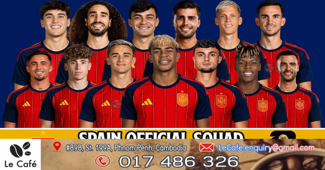 គ្មានកីឡាករ Real Madrid ម្នាក់សោះនៅក្នុងក្រុមជម្រើសជាតិអេស្ប៉ាញ