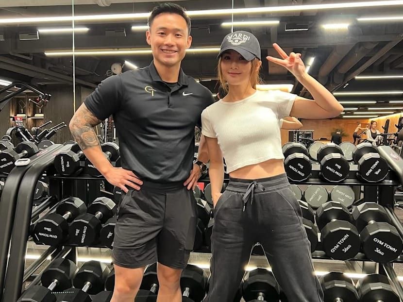 Charlene Choi and Elvis Lam
