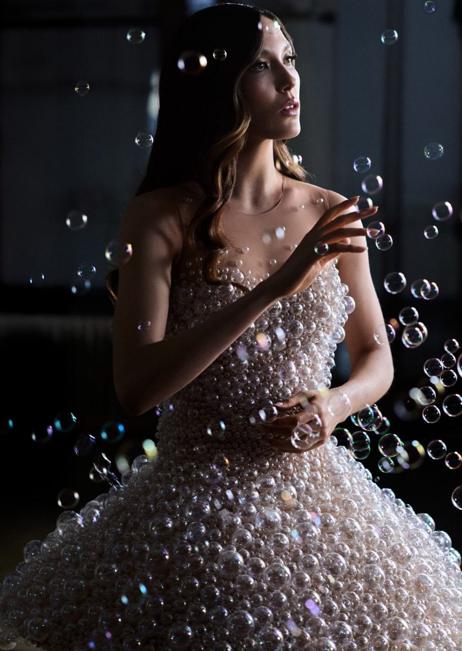 Bubble dress back