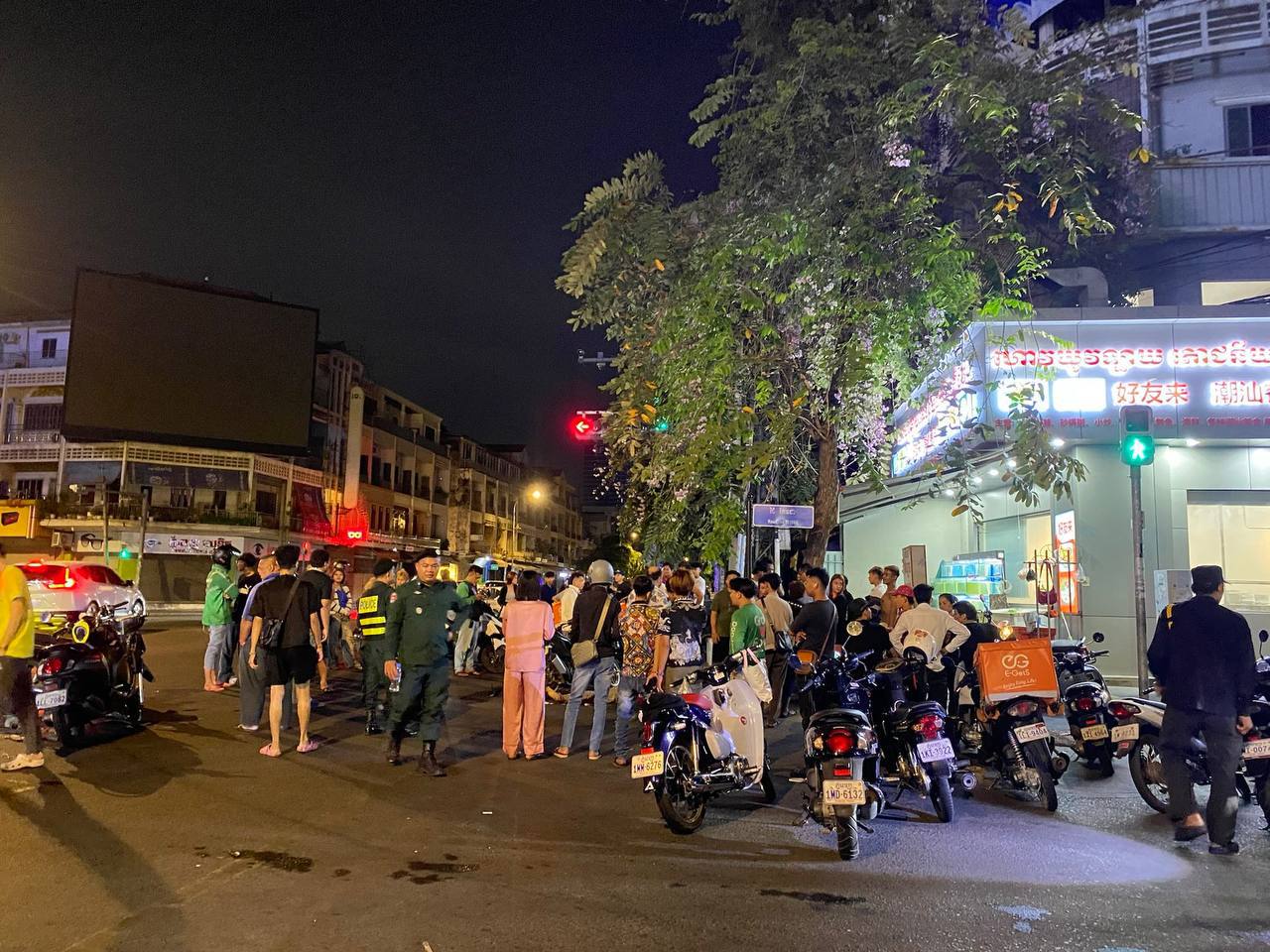 រូបភាពម៉ូតូក្រោយកើតហេតុ