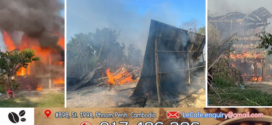 ផ្ទុះកំប៉ុងហ្គាសដាំបាយបង្កជាអគ្គិភ័យឆេះផ្ទះមួយហ្មត់ទាំងព្រឹកនៅស្រុកភ្នំព្រឹក