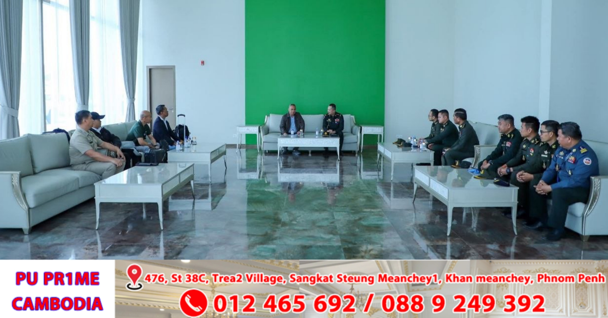 ឧត្តមនាវីត្រី គ្លេន ហ្ស៊ី ឌីហ្សុន (GLENN Z DIZON) ប្រធានបេសកកម្ម នៃក្រុមអ្នកសង្កេតការណ៍អាស៊ាន (AOT HOM) ថ្មីប្រចាំព្រះរាជាណាចក្រកម្ពុជា នៅអាកាសយាន្តដ្ឋានអន្តរជាតិតេជោ