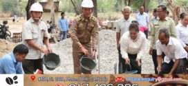 លោក ណុប ចំរើន អញ្ជើញ បើកការដ្ឋានសាងសង់អគារសិក្សាបេតុងថ្មី ១ខ្នង មាន ៣បន្ទប់ (ទទឹង ៩ម៉ែត្រ បណ្តោយ ២៤ម៉ែត្រ កម្រាលបេតុង) ស្ថិតនៅសាលាបឋមសិក្សាចេក ក្រុងស្វាយរៀង