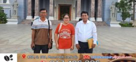 ស្រ្តីម្នាក់នៅខេត្តកំពង់ឆ្នាំង បានទទួលប្លង់ដីភ្លាមៗ ពេលដែលគាត់មកទទួលសេវារហ័សនៅច្រកចេញចូលតែមួយរបស់ក្រសួងរៀបចំដែនដី