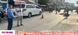 រថយន្តបេីកបុកនិងកិនម៉ូតូបណ្តាលឲ្យបុរសម្នាក់ស្លាប់ភ្លាមៗនៅកន្លែងកេីតហេតុ