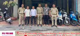 រដ្ឋបាលខណ្ឌទួលគោកចុះពិនិត្យកន្លែងបញ្ជាំម៉ូតូមួយកន្លែងនៅសង្កាត់ទឹកល្អក់៣