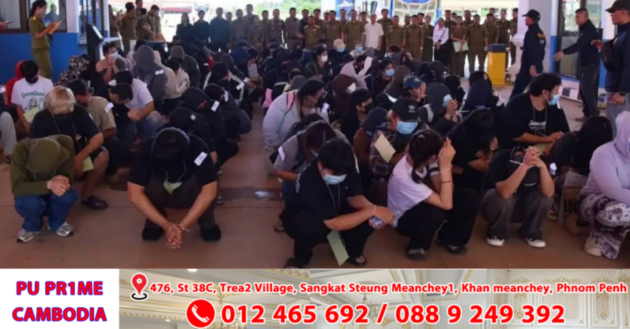 ជនជាតិថៃជាង ១០០នាក់ ពាក់ព័ន្ធបណ្តាញឆបោកនិងល្បែងស៊ីសងអនឡាញ ត្រូវអាជ្ញាធរឡាវ ចាប់បញ្ជូនខ្លួនទៅប្រទេសដើមវិញ