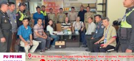គណៈបញ្ជាការឯកភាពខណ្ឌដូនពេញ បន្តចុះត្រួតពិនិត្យទីតាំងអាគារស្នាក់នៅប្រមូលផ្ដុំរបស់ជនបរទសក្នុងមូលដ្ឋាន ដើម្បីបោសសម្អាតបទល្មើស (Scam Online)