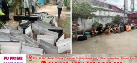 អាជ្ញាធរខណ្ឌពោធិ៍សែនជ័យ ឃាត់ខ្លួនជនល្មើសជាង១០នាក់ ក្នុងការបង្ក្រាបបទល្មើស Online Scam នៅសង្កាត់កាកាប២ ខណៈក្រុមជនល្មើសព្យាយាមបោះសម្ភារជាភស្តុតាងចូលទឹកស្រះ