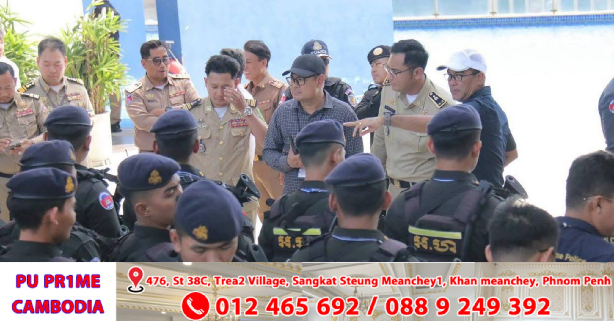 រកឃើញជនបរទេស ៤នាក់ ស្នាក់នៅខុសច្បាប់ និង ដកហូតគ្រឿងញៀនជាង ៦៥ គីឡូក្រាម នៅអគារយីហោ” The Bridge” នៅខណ្ឌចំការមន