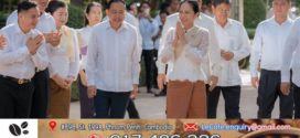 លោកស្រីបណ្ឌិត ពេជ ចន្ទមុន្នី ហ៊ុនម៉ាណែត អញ្ជើញចូលរួមកម្មវិធីបញ្ចុះបឋមសិលាកសាង «រតនមន្ទីរពុទ្ធមណ្ឌលវិបស្សនាឧដុង្គ» ពុទ្ធមណ្ឌលវិបស្សនាធុរៈ នៃព្រះរាជាណាចក្រកម្ពុជា