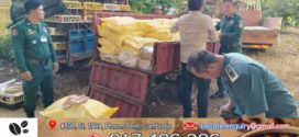 នគរបាលការពារព្រំដែនគោក សហការជាមួយគយច្រកតំបន់ដូនរ័ត្ន បង្ក្រាបទំនិញគេចពន្ធចេញពីប្រទេសវៀតណាម