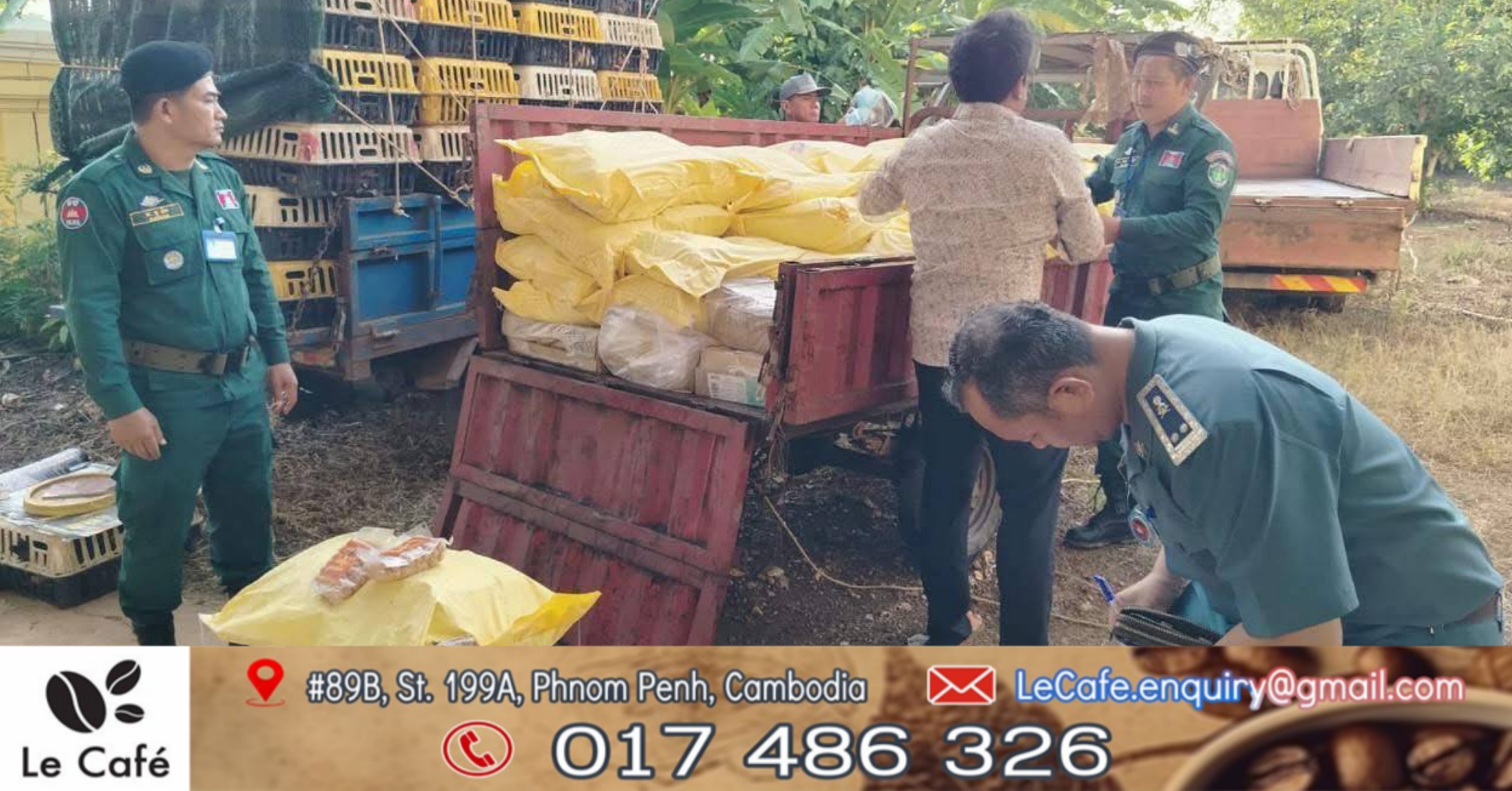 នគរបាលការពារព្រំដែនគោក សហការជាមួយគយច្រកតំបន់ដូនរ័ត្ន បង្ក្រា