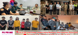៧៤ទីតាំង ដែលសង្ស័យមានករណីការឆបោកតាមប្រព័ន្ធបច្ចេកវិទ្យារកឃើញជនបរទេសស្នាក់នៅ៤៥២នាក់ គ្មានលិខិតឆ្លងដែន៤នាក់ និងប្រព្រឹត្ដONLINE SCAMS៥នាក់ កំពុងបញ្ជូនទៅស្នងការដ្ឋាននគរបាលរាជធានីភ្នំពេញហើយ