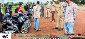 យុវជនក្រុម១៧នាក់មកពីខេត្តក្រចេះជិះម៉ូតូប្រដេញគ្នានៅខេត្តមណ្ឌលគិរី ត្រូវបានឃាត់ខ្លួនអប់រំ