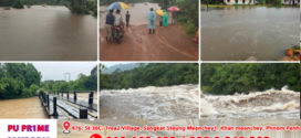 ស្រុកស្រែអំបិលខេត្តកោះកុងនិងស្រុកកំពង់សិលាខេត្តព្រះសីហនុជូនដំណឹងអំពីស្ថានភាពជំនន់ទឹកភ្លៀងដែលអាចឲ្យមានគ្រោះអាសន្ន