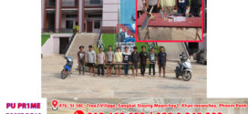 កងរាជឣាវុធហត្ថខេត្តបញ្ជូនជន  សង្ស័យគ្រឿងញៀនចំនួន១០នាក់ទៅសាលាដំបូង