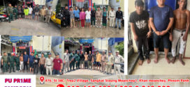 សមត្ថកិច្ច ខណ្ឌឫស្សីកែវ ចុះបង្ក្រាបជាបន្តបន្ទាប់ ករណីប្រើប្រាស់គ្រឿងញៀន ឃាត់ខ្លួន២០នាក់