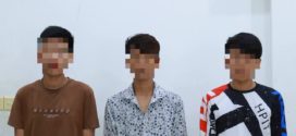 កងរាជឣាវុធហត្ថខេត្តបញ្ជូនក្មេងទំនើងកាប់បំផ្លាញម៉ូតូចំនួន៣នាក់ ទៅសាលាដំបូង