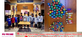 នគរបាលខណ្ឌព្រែកព្នៅ ឃាត់អប់រំក្មេងទំនើង១៥នាក់ ដែលបានដុតផាវ (គ្រាប់បែក) បង្កឱ្យប៉ះពាល់អារម្មណ៍ និងការរស់នៅរបស់ប្រជាពលរដ្ឋក្នុងមូលដ្ឋាន